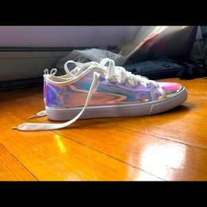 Halographic sneakers